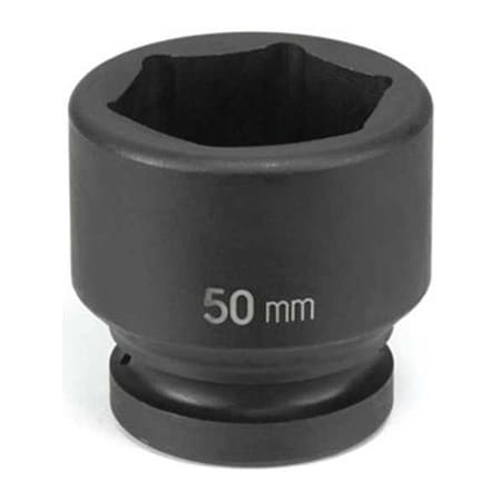 Socket 54mm 1"D Impact 6pt. Blk by USA Grey Pneumatic Sockets
