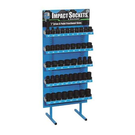 Socket Display Set 1"D by USA Grey Pneumatic Socket Sets