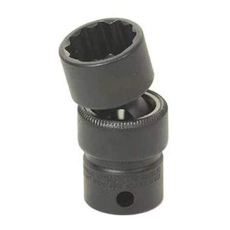 Impact Socket 9/16" 3/8"D Univ 12pt. Blk by USA Grey Pneumatic Sockets
