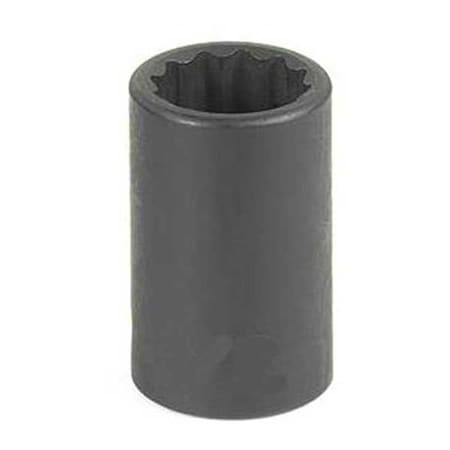 Impact Socket 7/8" 3/8"D 12pt. Black by USA Grey Pneumatic Sockets