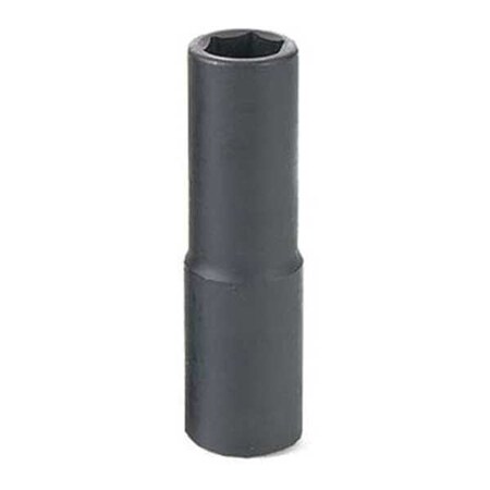 Socket 8mm 1/2"D Impact 6pt. D Blk by USA Grey Pneumatic Sockets