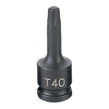 Socket T40 3/8"D Int Impact Trx Male by USA Grey Pneumatic Sockets
