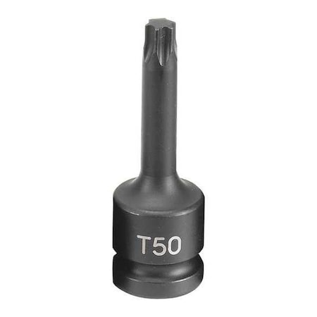 Socket T50 1/2"D Int Impact Trx Lg M by USA Grey Pneumatic Sockets