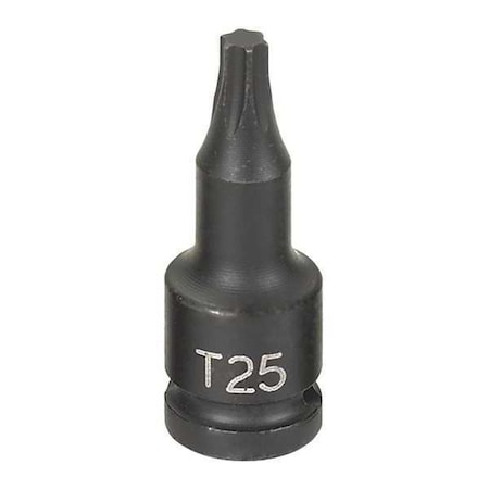 Socket T25 1/4"D Int Impact Trx by USA Grey Pneumatic Sockets