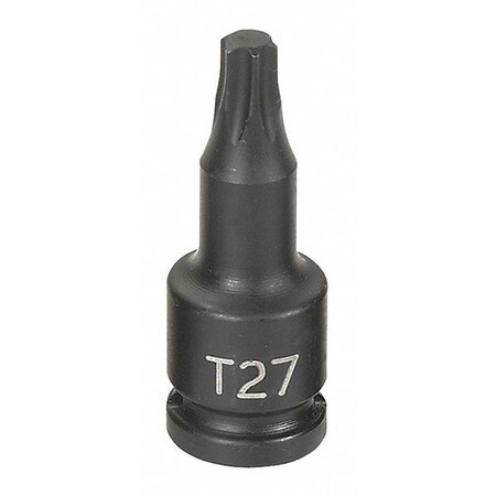 Socket T27 1/4"D Int Impact Trx by USA Grey Pneumatic Sockets