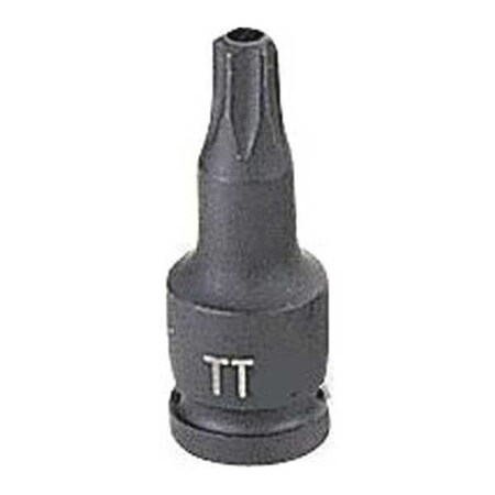 Torx Driver 1/4"DxTt15 Tamper Proof by USA Grey Pneumatic Nut Drivers