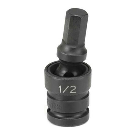 Universal Hex Driver 1/2"Dx1/2 by USA Grey Pneumatic Nut Drivers