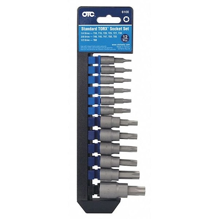 Socket Bit T30 Torx 1/4" Drive by USA OTC Sockets