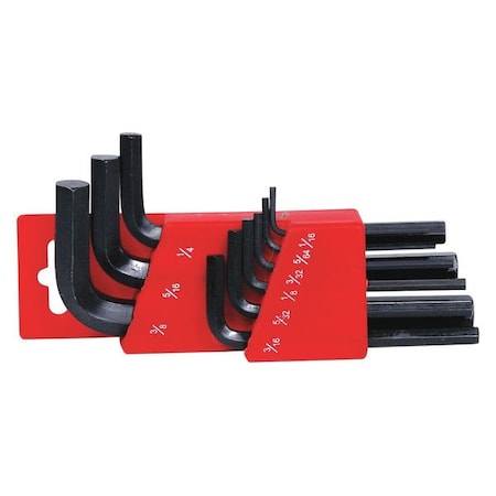 Hex Key 9Pc Set SAE by USA Performance Tool Hex Key Sets