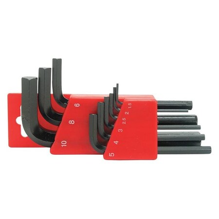 Hex Key 9Pc Set Metric by USA Performance Tool Hex Key Sets