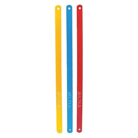 Hacksaw Blade Set 4 Pc by USA Performance Tool Hacksaw & Coping Saw Blades