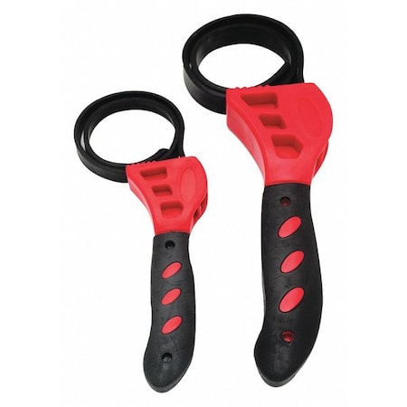 Strap Wrench Set 2 Pc by USA Wilmar Adjustable Wrenches