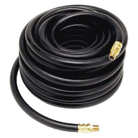 3/8" x 25 ft. Rubber Air Hose by USA Wilmar Air Compressor Multipurpose Air Hoses