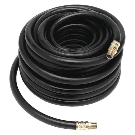 3/8" x 50 ft. Rubber Air Hose by USA Wilmar Air Compressor Multipurpose Air Hoses