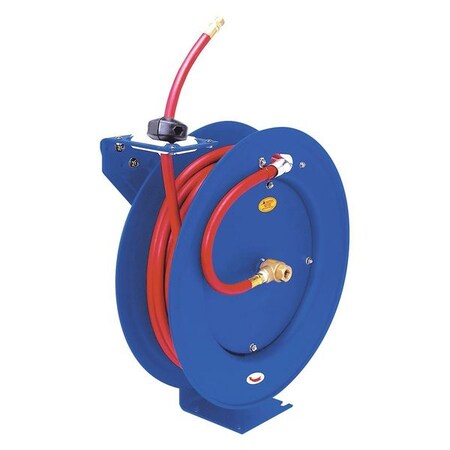 Auto Recoil Hose 50 ft. Reel by USA Wilmar Pneumatic Spring Return Hose Reels