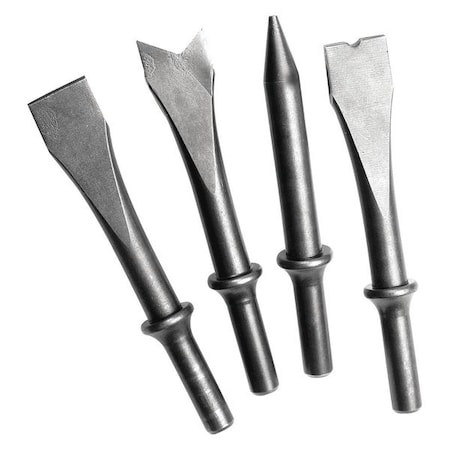 Air Chisel Set 4 Pc by USA Performance Tool Punch & Chisel Sets
