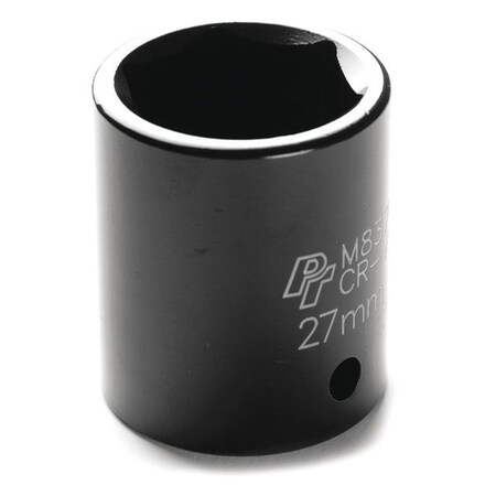 Impact Socket 1/2" D 6pt. 27mm by USA Wilmar Sockets