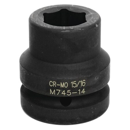 Impact Socket 1" D 15/16 by USA Wilmar Sockets