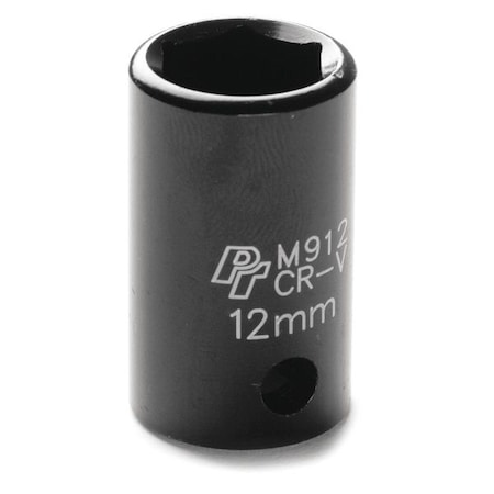 Impact Socket 3/8" D 6pt. 12mm by USA Performance Tool Sockets