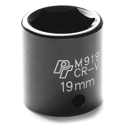 Impact Socket 3/8" D 6pt. 19mm by USA Performance Tool Sockets