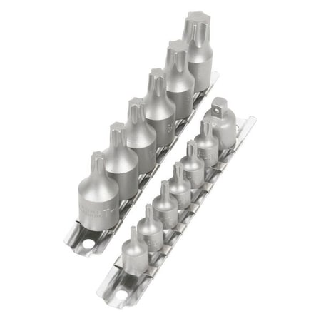 Star Bit Set 15 Pc 3/8" and 1/4" Dr by USA Wilmar Socket Sets