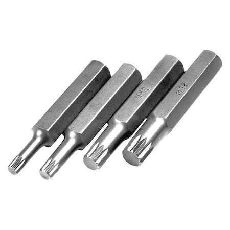 Metric Bit Set 4 Pc 12 pt. by USA Performance Tool Socket Sets
