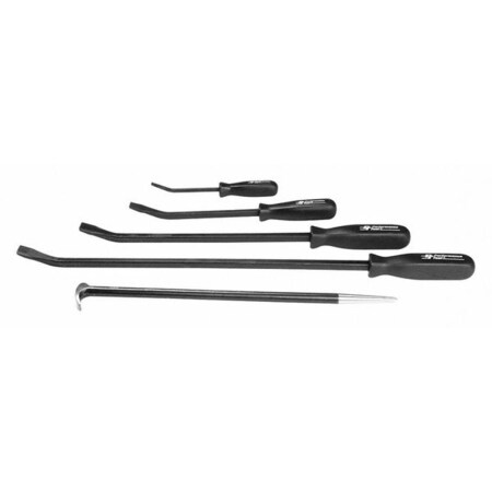 Pry Bar Set 5Pc by USA Wilmar Nail Pullers Wrecking & Pry Bars