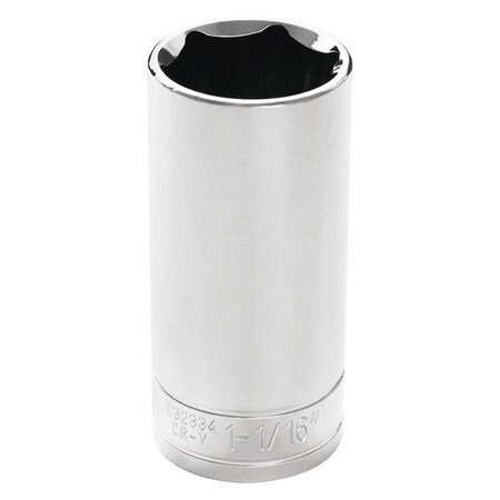 Deep Socket 1/2" D 6pt. 1 1/16 by USA Wilmar Sockets