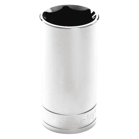 Deep Socket 1/2" D 6pt. 1 1/8 by USA Wilmar Sockets