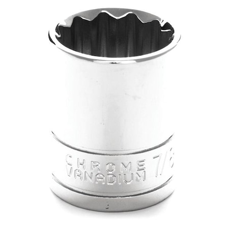 Standard Socket 1/2" D 12pt. 7/8 by USA Wilmar Sockets