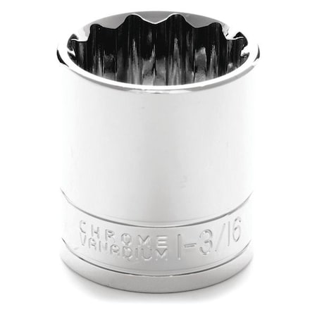 Standard Socket 1/2" D 12pt. 1 3/16 by USA Wilmar Sockets