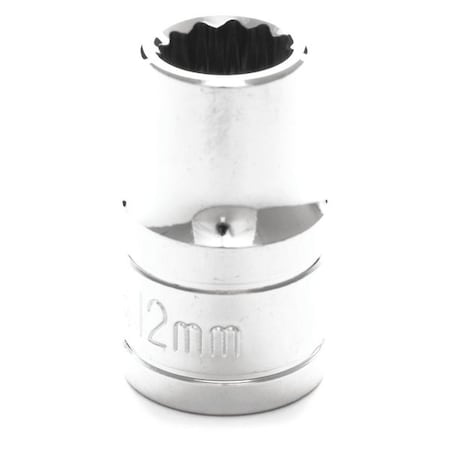 Standard Socket 1/2" D 12pt. 12mm by USA Wilmar Sockets