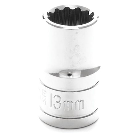 Standard Socket 1/2" D 12pt. 13mm by USA Wilmar Sockets