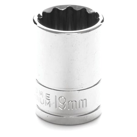 Standard Socket 1/2" D 12pt. 19mm by USA Wilmar Sockets