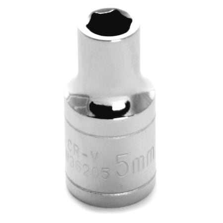 Standard Socket 1/4" D 6pt. 5mm by USA Wilmar Sockets