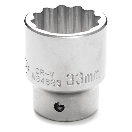 Standard Socket 3/4" D 12pt. 33mm by USA Wilmar Sockets