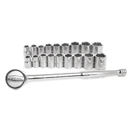Socket Set 17Pc 1/2" D by USA Wilmar Socket Sets