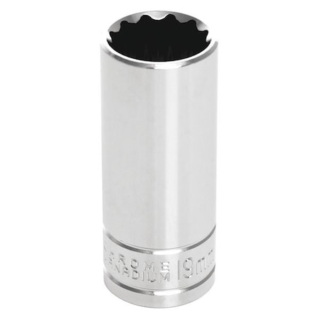 Deep Socket 3/8" D 12pt. 19mm by USA Performance Tool Sockets