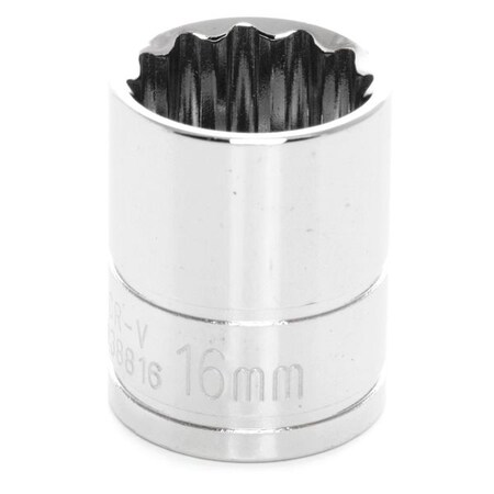 Standard Socket 3/8" D 12pt. 16mm by USA Wilmar Sockets