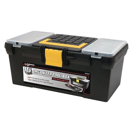 Plastic Tool Box 16 by USA Performance Tool Portable Tool Boxes & Chests