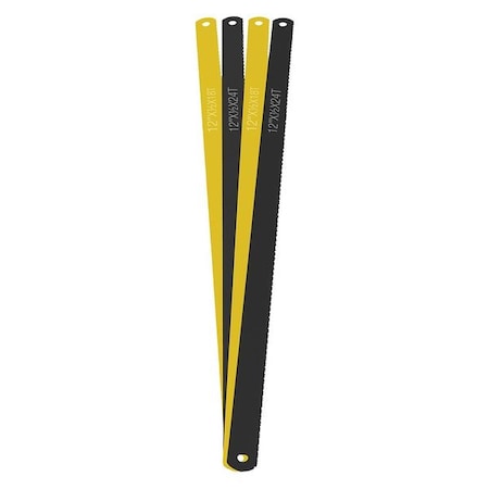 Hacksaw Blades 4 Pc 24T 18T by USA Performance Tool Hacksaw & Coping Saw Blades