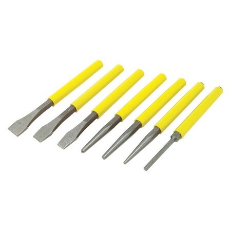 Chisel and Punch Set 7 Pc by USA Performance Tool Punch & Chisel Sets