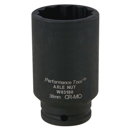 Axle Nut Socket 36mm 12pt. by USA Wilmar Sockets