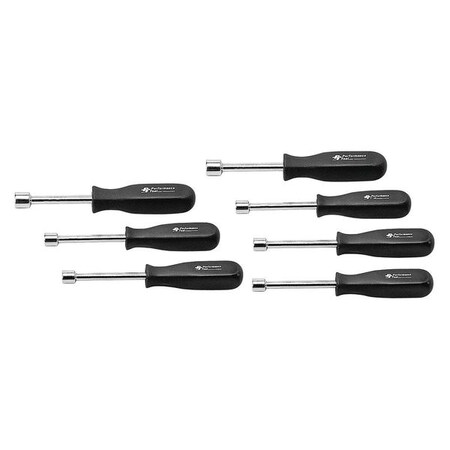 SAE/Metric Nut Driver 7Pc Set by USA Wilmar Nut Drivers