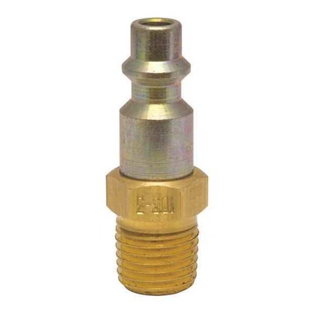 Plug 1/4" MPT Free Swivel Under Pressure by USA Foster Pneumatic Hose Quick Connect Fittings