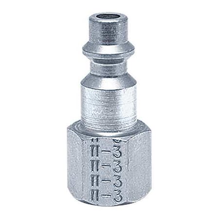 Industrial Plug 1/4" FPT Steel by USA Foster Pneumatic Hose Quick Connect Fittings