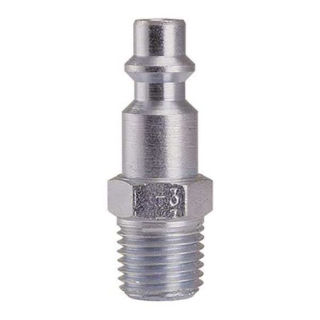 Industrial Plug 1/8" MPT SS303 by USA Foster Pneumatic Hose Quick Connect Fittings