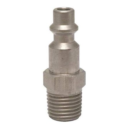 Plug 1/4" MPT SS303 by USA Foster Pneumatic Hose Quick Connect Fittings