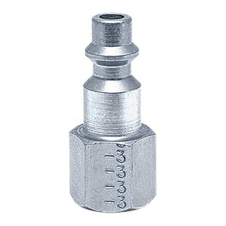 Industrial Plug 1/8" FPT Steel by USA Foster Pneumatic Hose Quick Connect Fittings