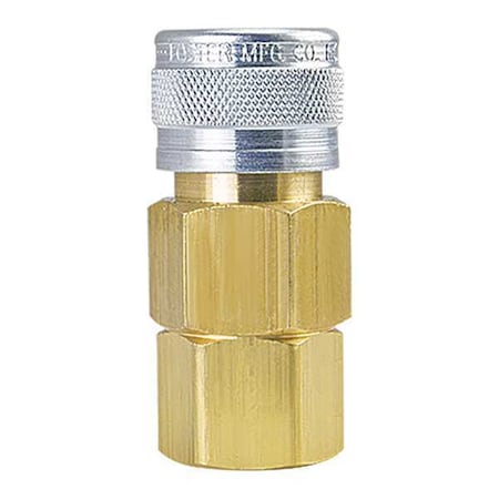 Socket 1 Way 1/2"x1/2" FPT by USA Foster Pneumatic Hose Quick Connect Fittings
